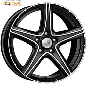K&K Барракуда 7.5x17 5*114.3 ET35 DIA67.1 Алмаз черный Литой