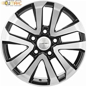 Khomen KHW 2003 8.5x20 5*150 ET58 DIA110.1 Black-FP Литой