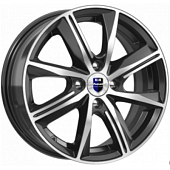 K&K Арнар 7x16 5*108 ET40 DIA67.1 Алмаз черный Литой K&K Арнар 7x16 5*108 ET40 DIA67.1 Алмаз черный Литой