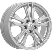 Wheels UP UP103 6.5x16 5*114.3 ET43 DIA67.1 Silver Classic Литой Wheels UP UP103 6.5x16 5*114.3 ET43 DIA67.1 Silver Classic Литой