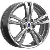 K&K Karrera Light 7x18 5*108 ET41 DIA59.6 Дарк платинум Литой