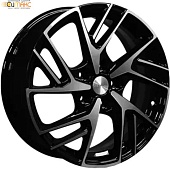 Khomen KHW 1722 6.5x17 5*108 ET33 DIA60.1 Black Литой