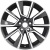 Khomen KHW 1802 7x18 5*108 ET33 DIA60.1 Black-FP Литой