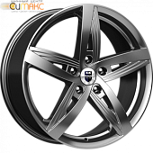 K&K Дольче Вита 7.5x18 5*112 ET37 DIA66.6 Дарк платинум Литой