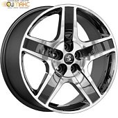 K&K КР008 8.5x20 5*112 ET35 DIA66.6 Алмаз черный Литой