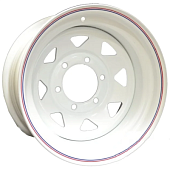Off Road Wheels Nissan/Toyota 8x16 6*139.7 ET0 DIA110.1 White Штампованный Off Road Wheels Nissan/Toyota 8x16 6*139.7 ET0 DIA110.1 White Штампованный