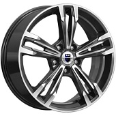 K&K Karrera Light 7x18 5*108 ET45 DIA67.1 Алмаз черный Литой K&K Karrera Light 7x18 5*108 ET45 DIA67.1 Алмаз черный Литой