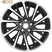 Khomen KHW 1804 7.5x18 5*108 ET40 DIA54.1 Black-FP Литой