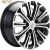 Khomen KHW 1610 6.5x16 5*108 ET50 DIA63.3 Black-FP Литой