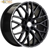 Khomen KHW 2005 8.5x20 5*112 ET33 DIA66.6 Black Matt MR Литой