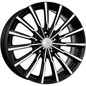 K&K Акцент 7x17 5*100 ET48 DIA56.1 Алмаз черный Литой