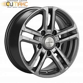 Khomen KHW 1602 6.5x16 5*139.7 ET40 DIA98.5 Black Литой