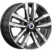 K&K Мичиган 8x18 5*130 ET43 DIA84.1 Алмаз черный Литой K&K Мичиган 8x18 5*130 ET43 DIA84.1 Алмаз черный Литой