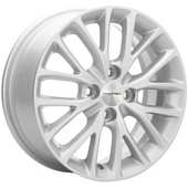 Khomen KHW 1506 6x15 4*100 ET37 DIA60.1 F-Silver Литой