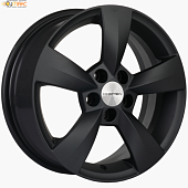 Khomen KHW 1504 6x15 5*100 ET38 DIA57.1 Black Литой