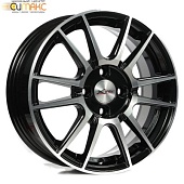X'trike X-127 6x15 4*100 ET45 DIA67.1 BKFP Литой
