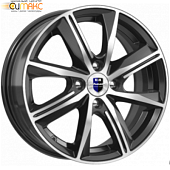 K&K Арнар 6x15 4*100 ET40 DIA67.1 Алмаз черный Литой K&K Арнар 6x15 4*100 ET40 DIA67.1 Алмаз черный Литой