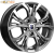 K&K Аламида 6x15 5*100 ET38 DIA57.1 Дарк платинум Литой