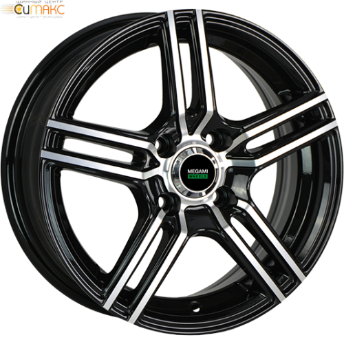 Megami MGM-1 5.5x14 4*100 ET49 DIA56.6 GMF Литой Megami MGM-1 5.5x14 4*100 ET49 DIA56.6 GMF Литой
