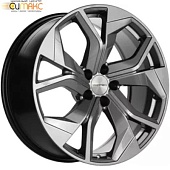 Khomen KHW 2006 8.5x20 5*112 ET33 DIA66.6 Gray Литой