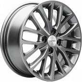 Khomen KHW 1506 6x15 4*100 ET50 DIA60.1 Gray Литой