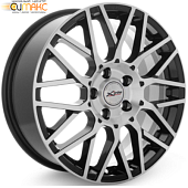 X'trike X-131 7x17 5*108 ET35 DIA67.1 BKFP Литой