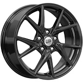 Wheels UP UP105 7x17 5*114.3 ET45 DIA66.1 New Black Литой