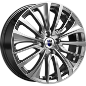 K&K Flanker 6.5x17 5*112 ET46 DIA57.1 Дарк платинум Литой