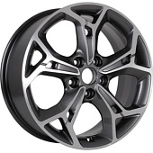 Khomen KHW 1702 7x17 5*114.3 ET46 DIA67.1 Gray-FP Литой Khomen KHW 1702 7x17 5*114.3 ET46 DIA67.1 Gray-FP Литой
