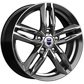 K&K Sayan 6x16 5*112 ET48 DIA57.1 Дарк платинум Литой