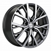 Khomen KHW 1806 7x18 5*114.3 ET40 DIA66.6 Gray-FP Литой
