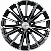 Khomen KHW 1611 6.5x16 5*110 ET46 DIA63.3 Black-FP Литой