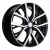 Khomen KHW 1806 7x18 5*112 ET43 DIA57.1 Black-FP Литой